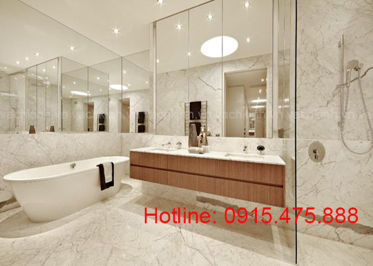 Thiết kế phòng tắm kính tại Khương Mai | thiet ke phong tam kinh tai Khuong Mai